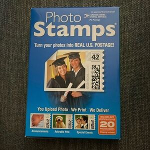USPS/Stamps.com - Photo Stamps (Original Sealed Packaging: $20 Gift Certificate